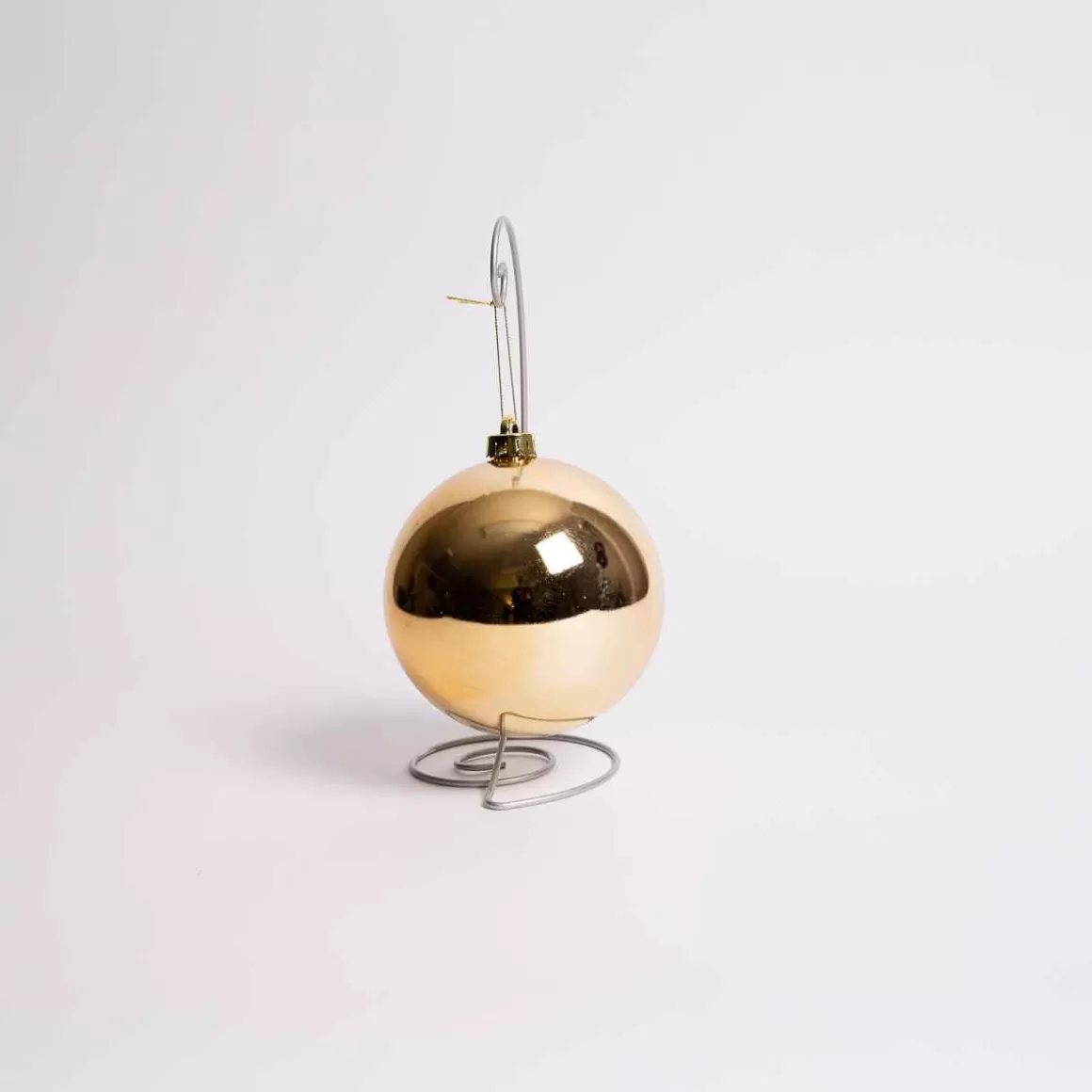 Christmas Place 140Mm Gold Shiny Ball Ornament Box Of 2 Best Sale