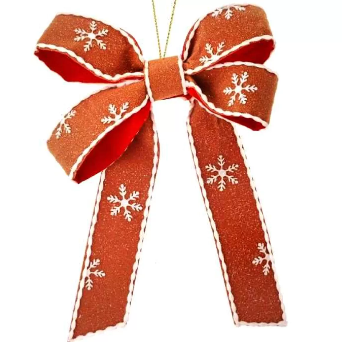 Christmas Place 15In Gingerbread Bow Sale