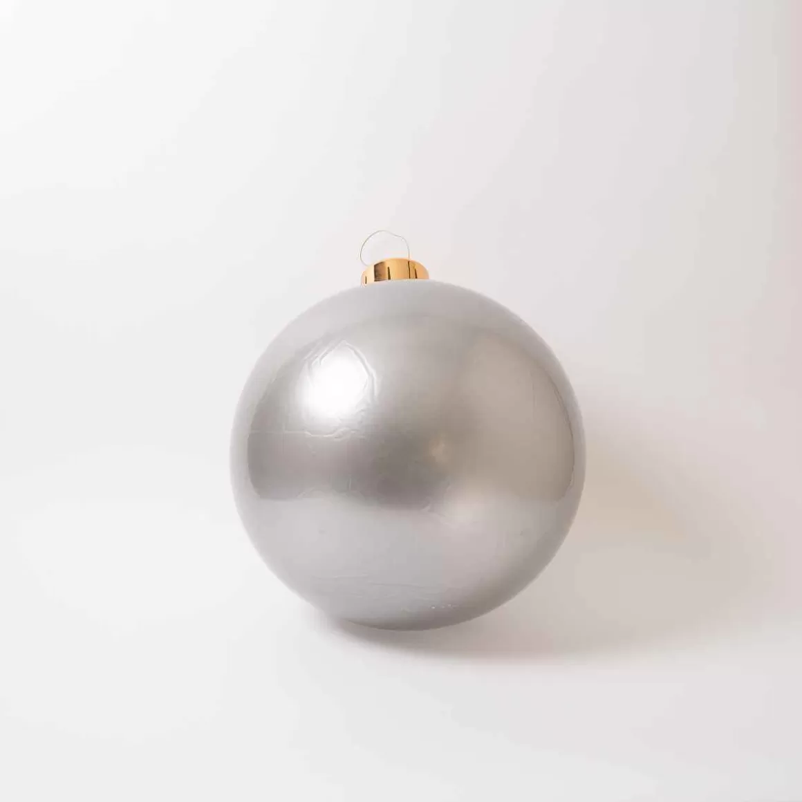 Christmas Place 18In Silver Holiball Clearance