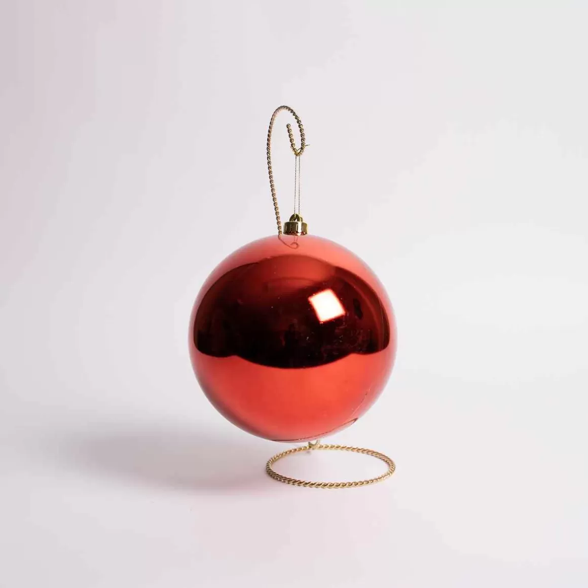 Christmas Place 200Mm Red Shiny Ball Ornament Best Sale