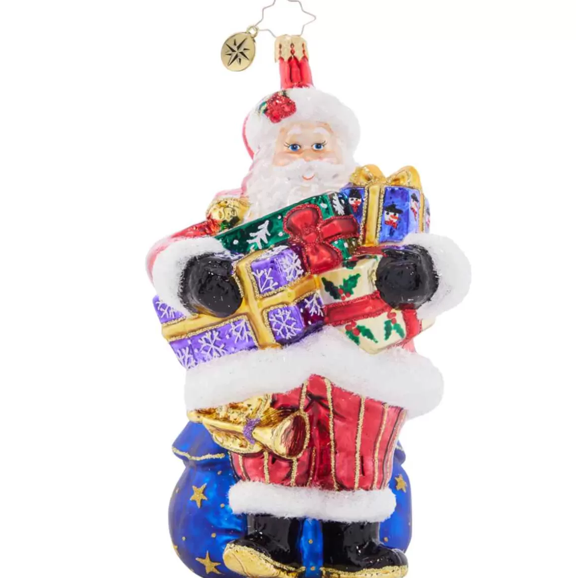 Christmas Place 2023 Carrying Christmas Glass Ornament Cheap