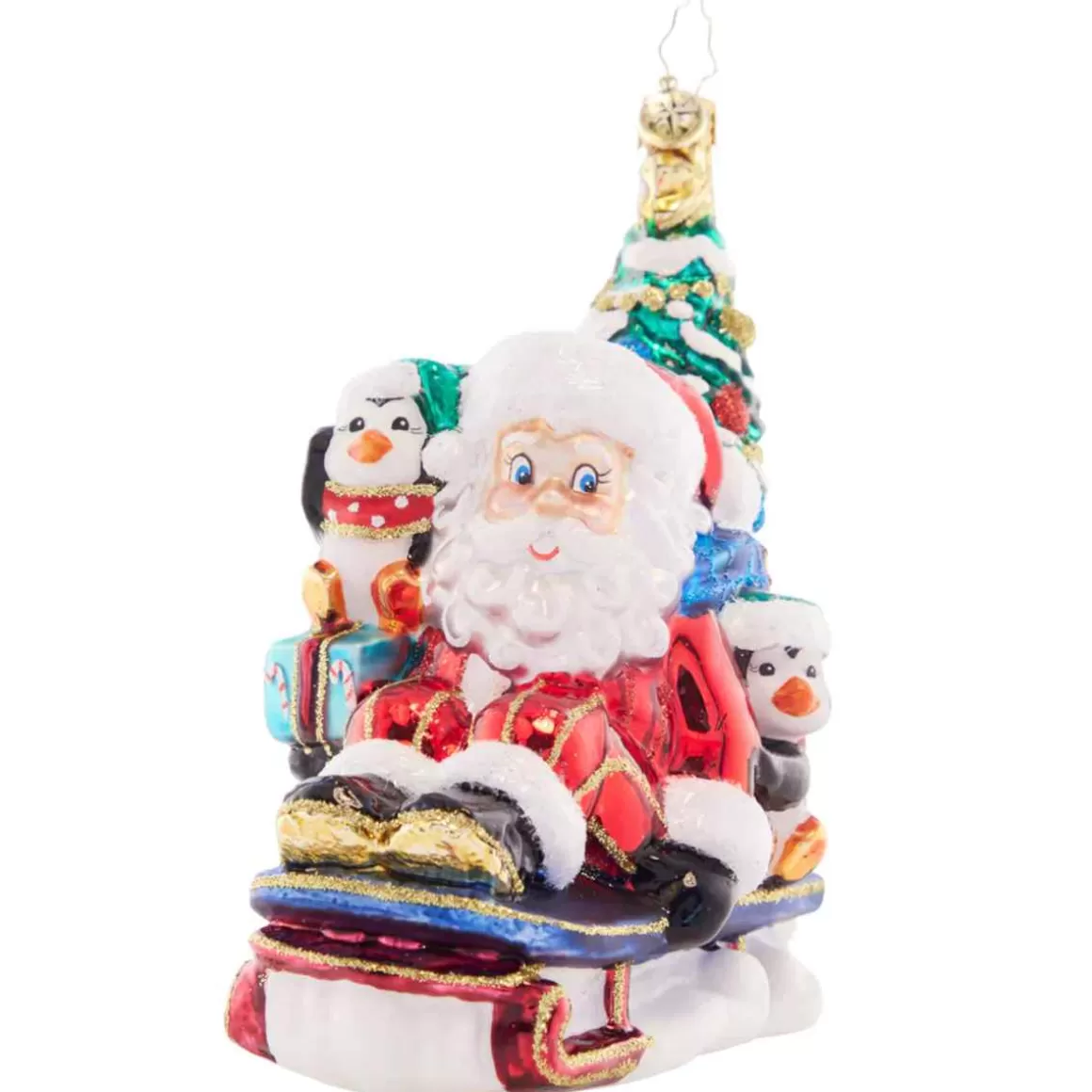 Christmas Place 2023 Christmas Getaway Glass Ornament Outlet