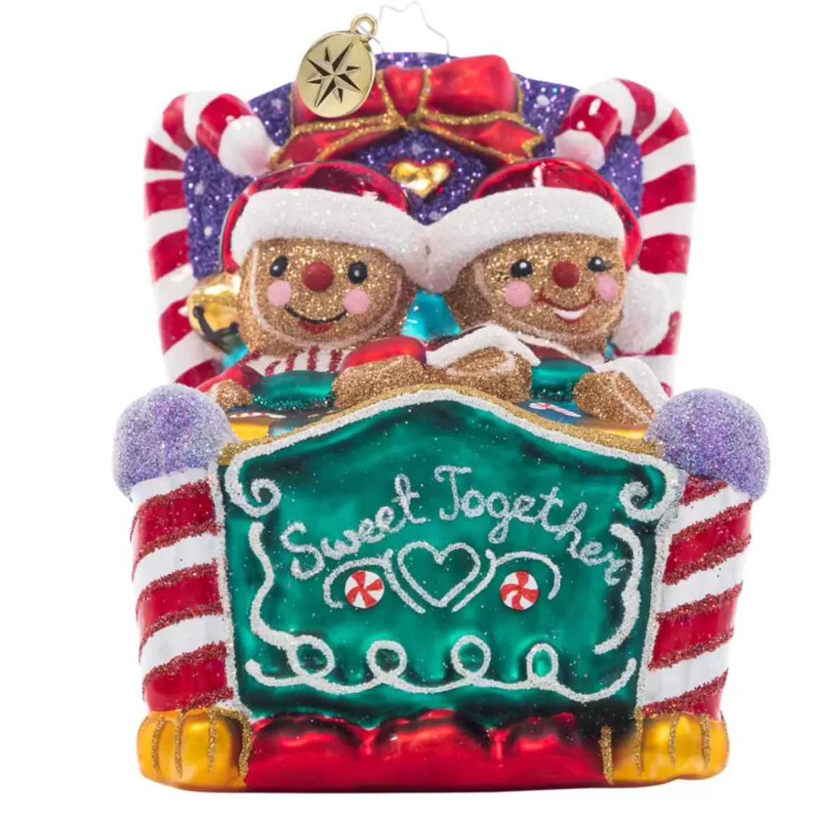 Christmas Place 2023 Cozied Up Cookies Glass Ornament New