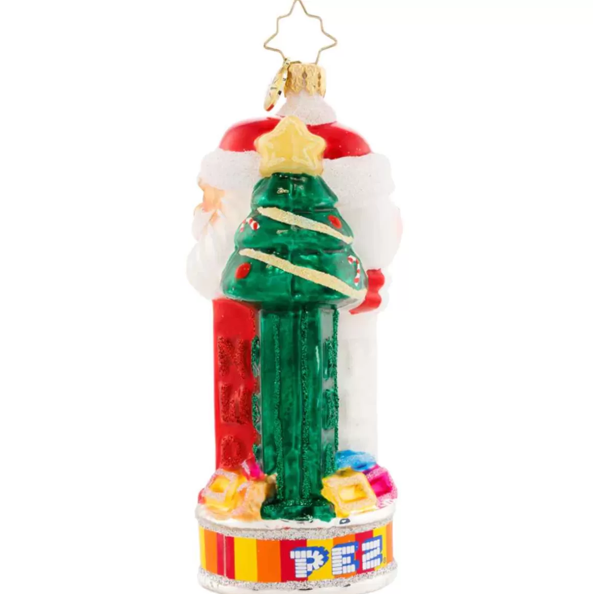 Christmas Place 2023 Jolly Pez Glass Ornament Sale