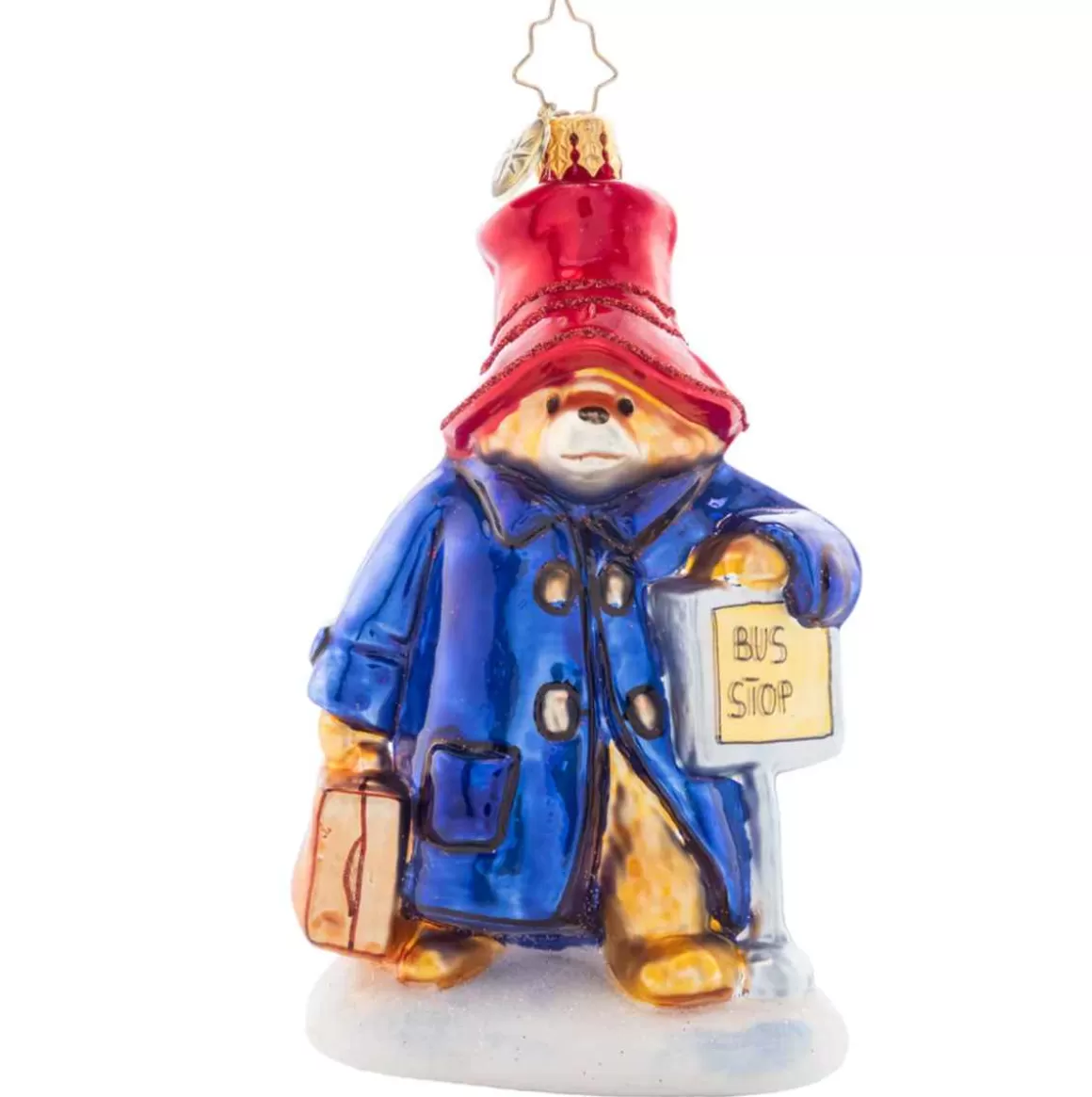 Christmas Place 2023 One Way Ticket To Paddington Glass Ornament Best Sale