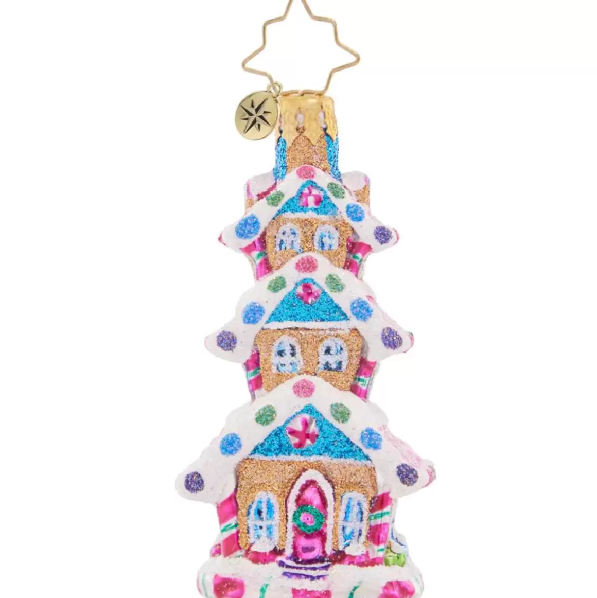 Christmas Place 2023 Sweetest High Rise Glass Gem Ornament Flash Sale