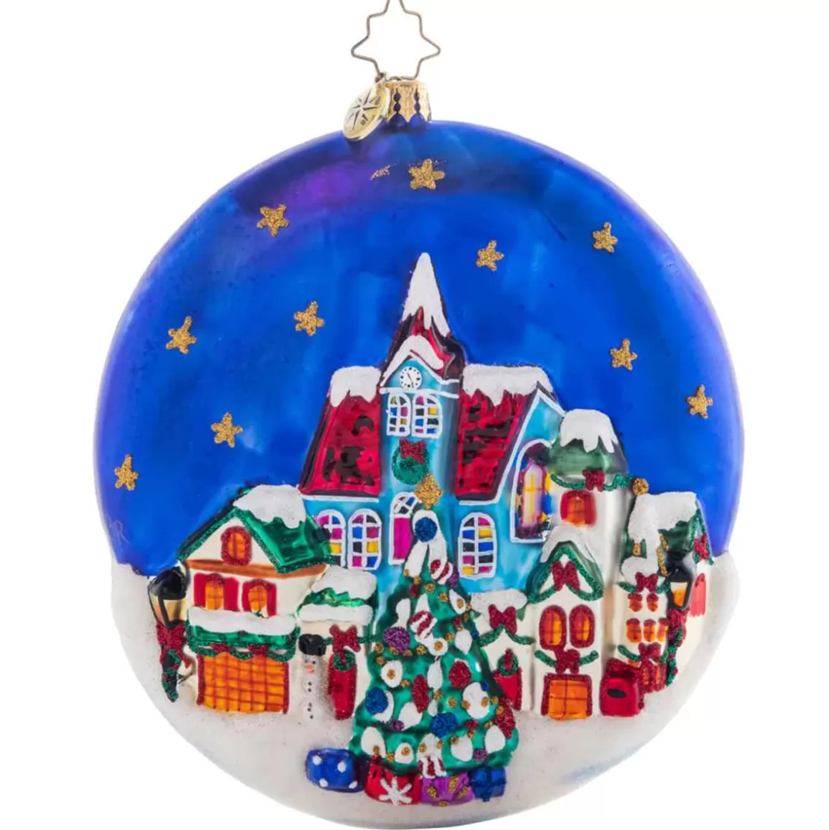 Christmas Place 2023 The Night Before Christmas Glass Ornament Best