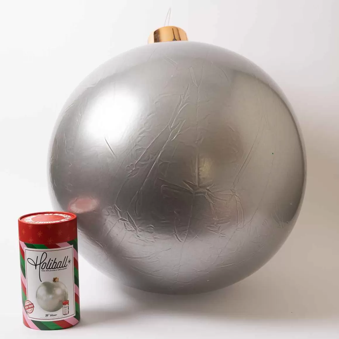 Christmas Place 30In Silver Holiball Discount