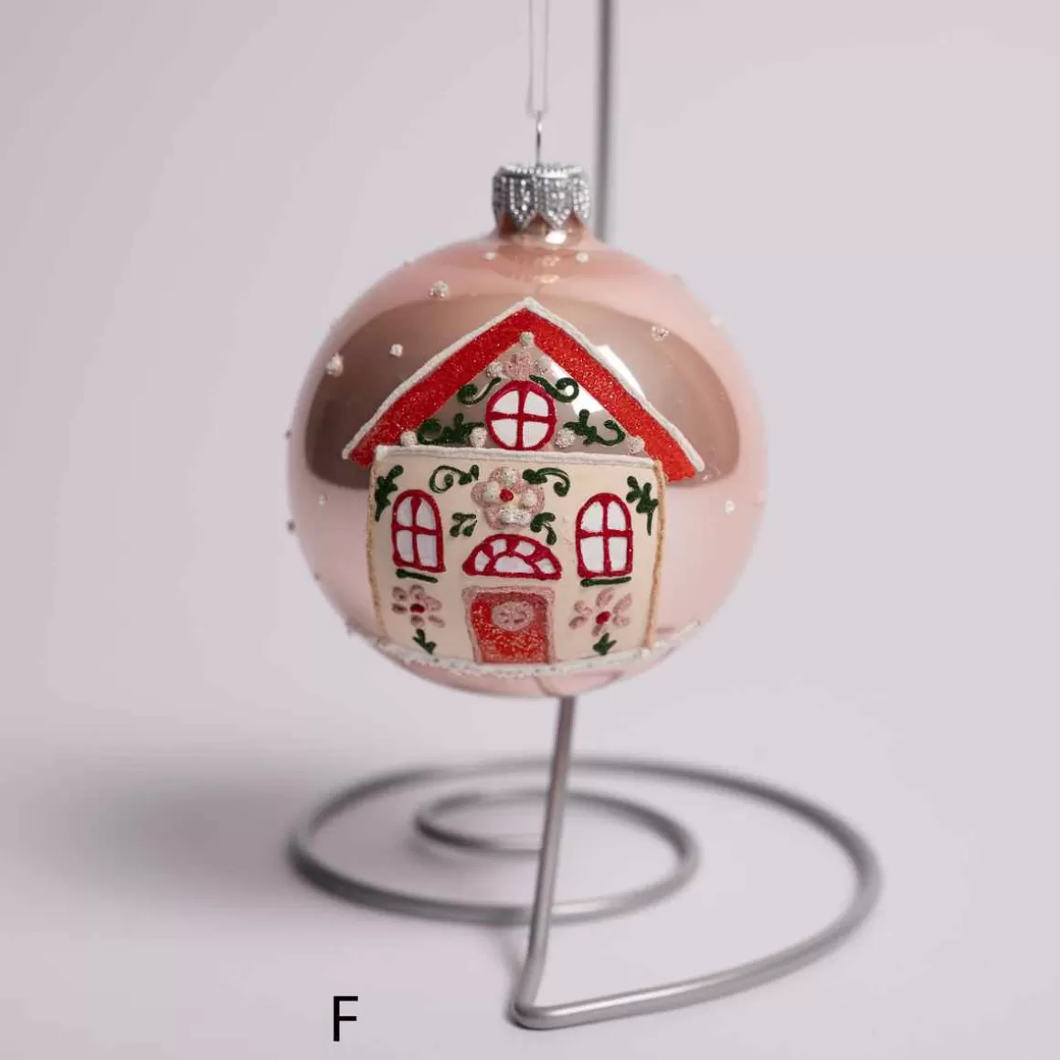 Christmas Place 3 Inch Glass Gingerbread House Ball Online