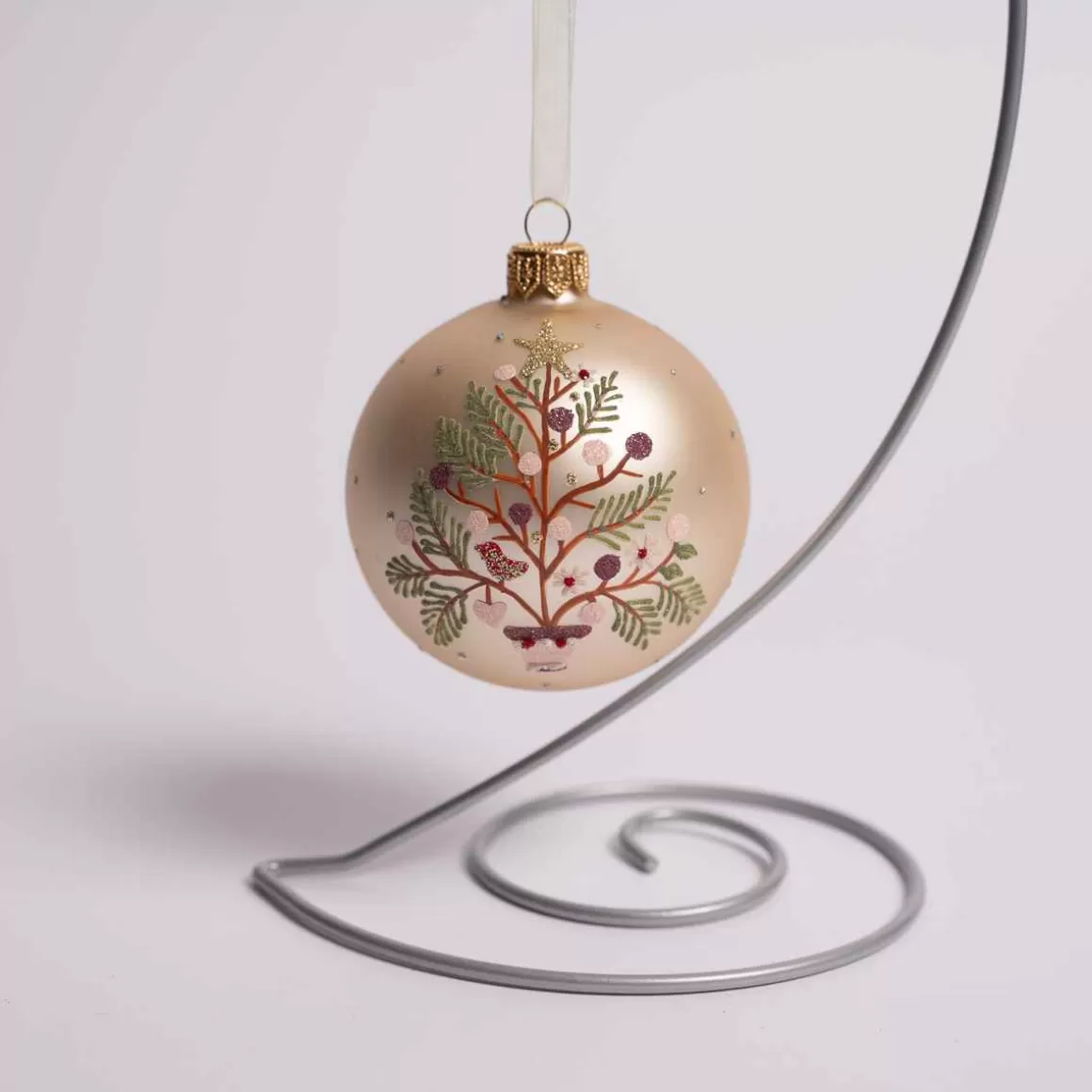 Christmas Place 3 Inch Pearl Glass Tree Ball Online