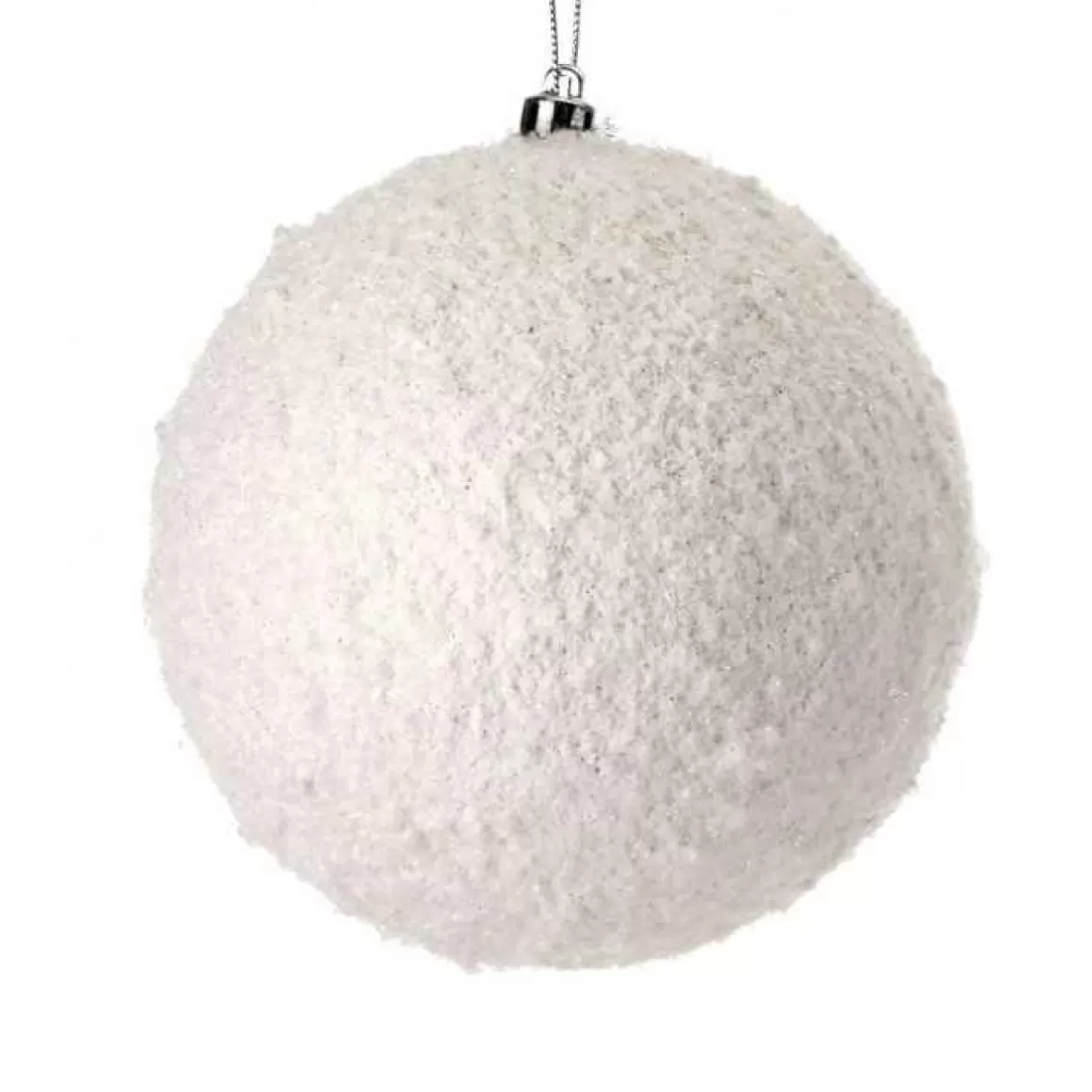 Christmas Place 6In Snowball Ornament Outlet