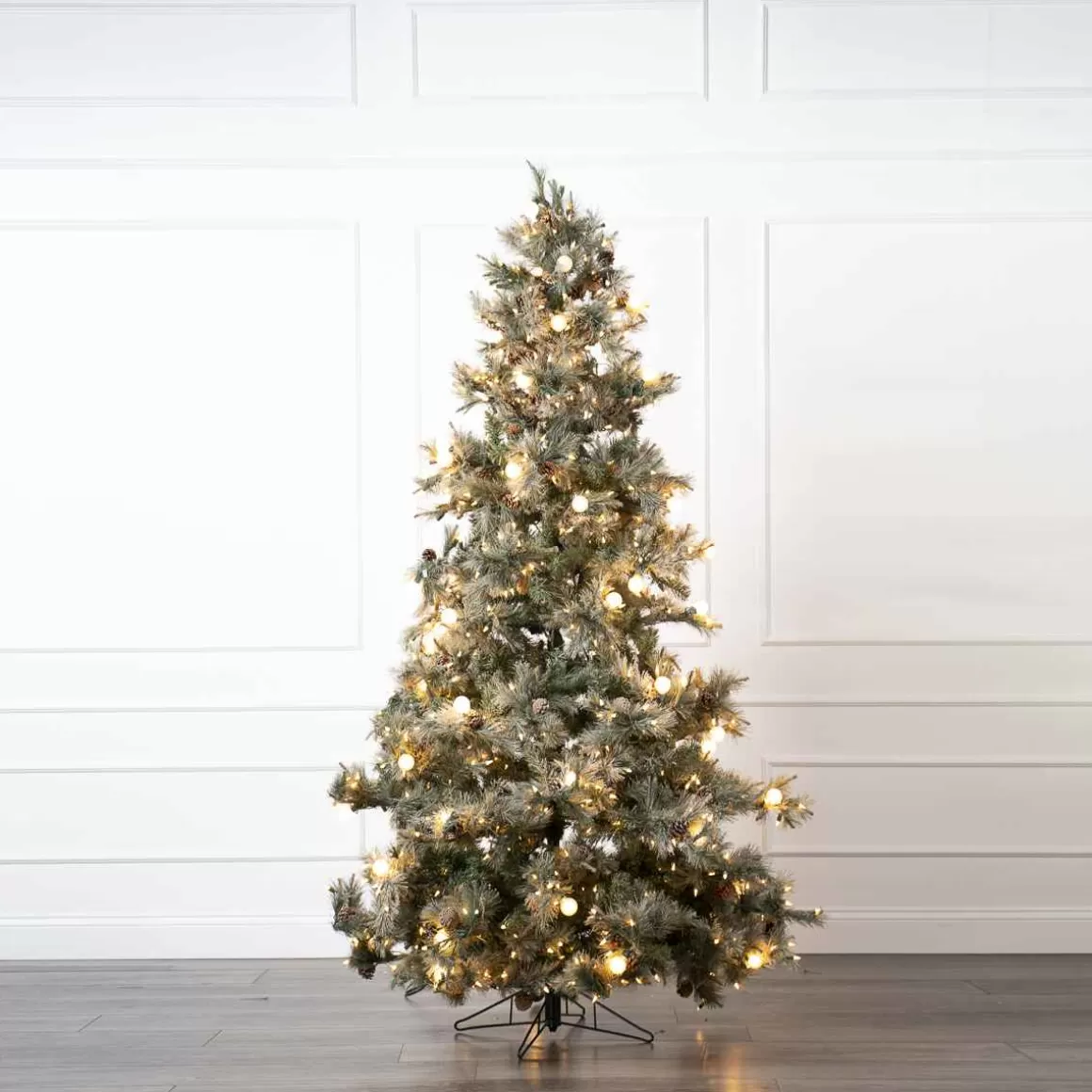 Christmas Place 7.5Ft Iced Aspen Layered Best Sale