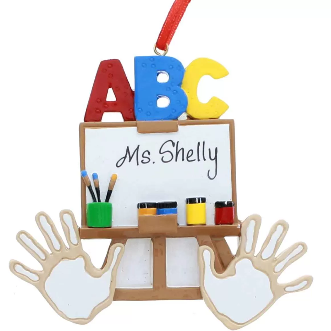 Christmas Place Abc Handprint Ornament Shop