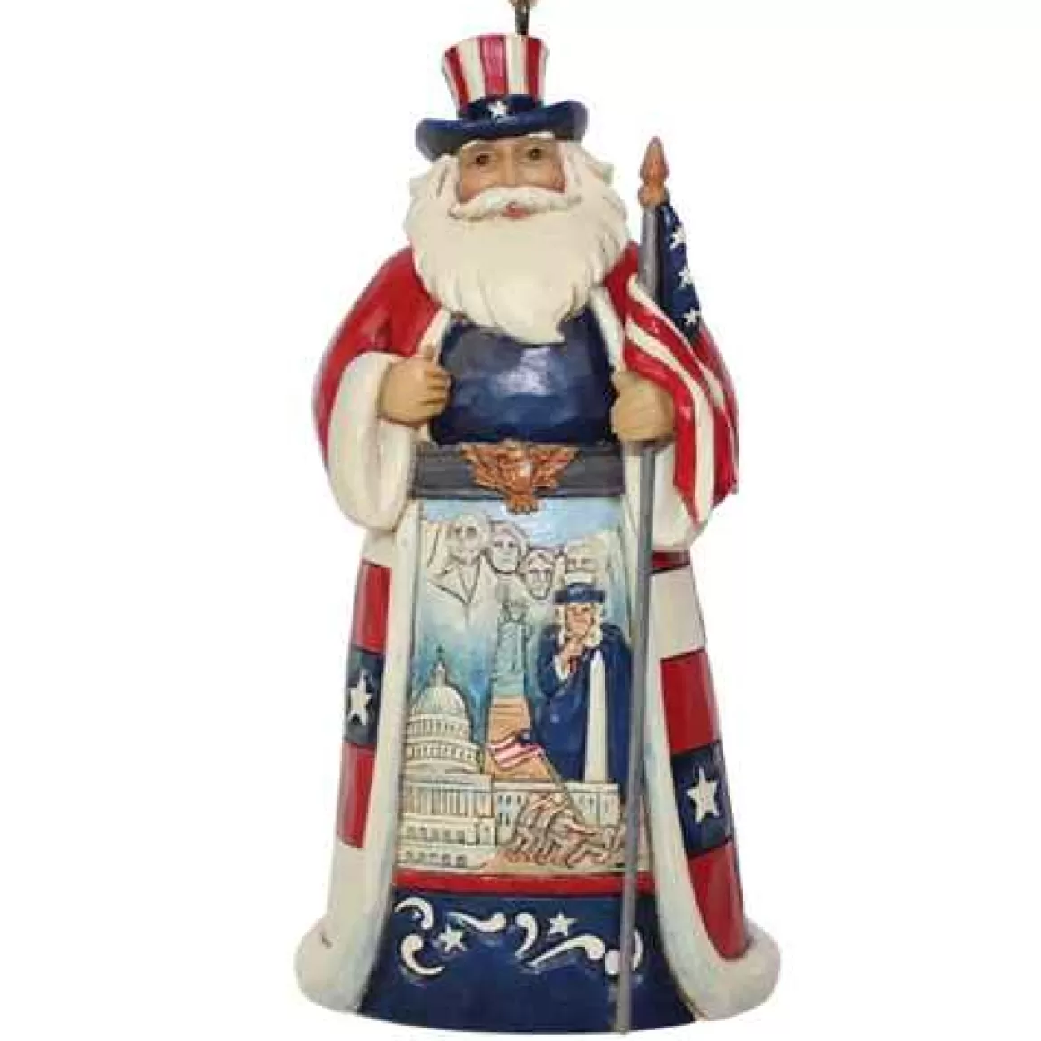 Christmas Place American Santa Ornament Outlet