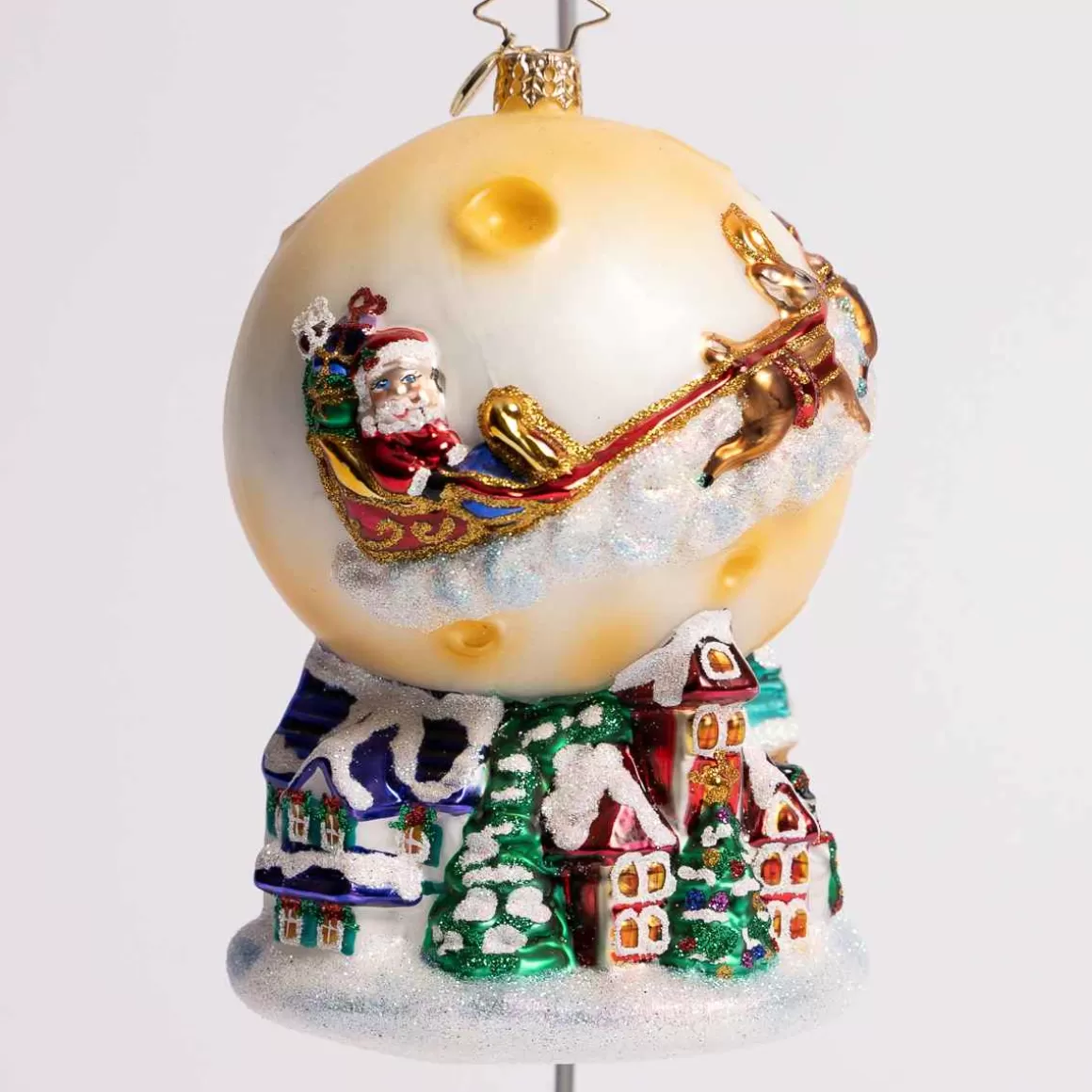 Christmas Place And To All A Good Night Glass Ornament Best Sale