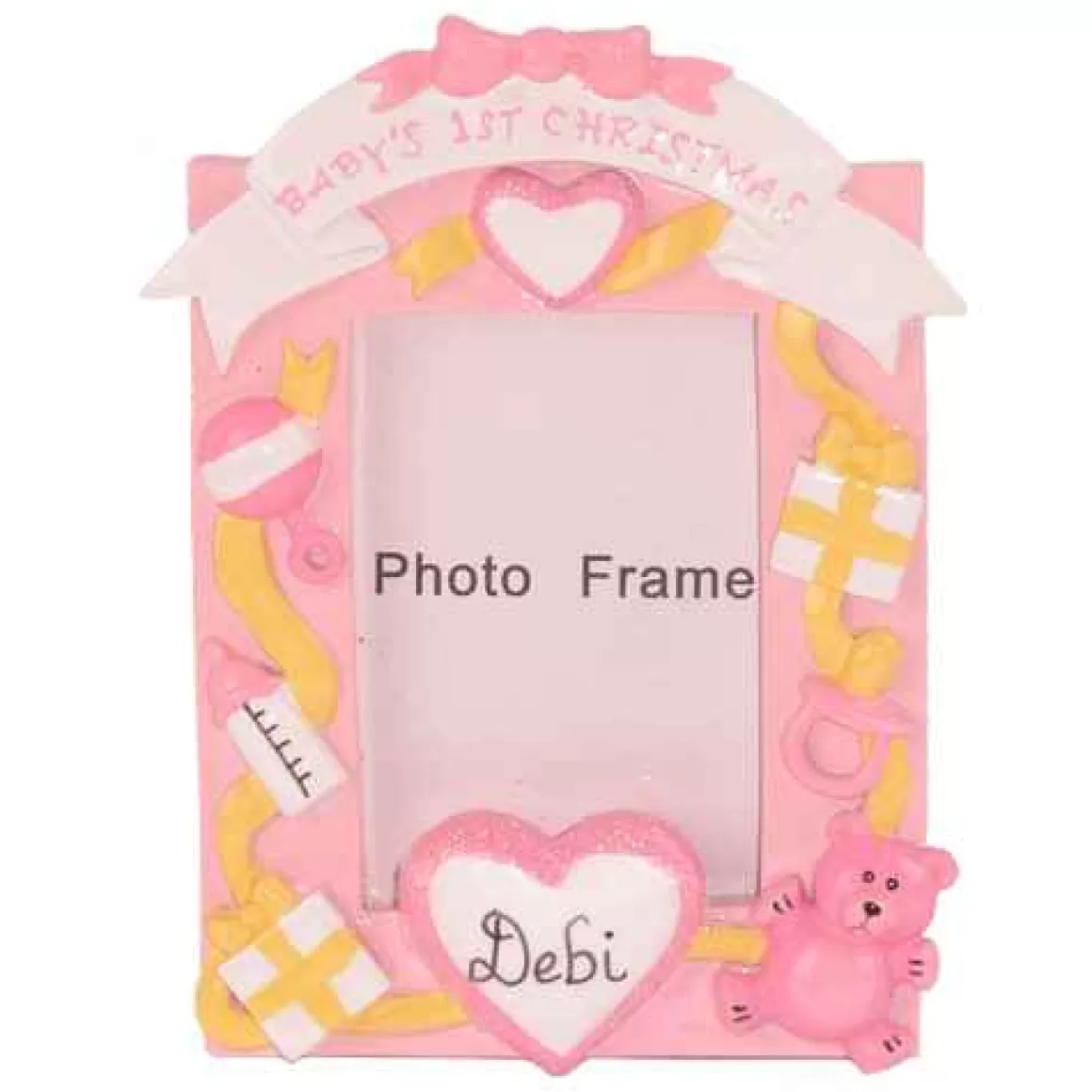 Christmas Place Baby Girl Frame Sale