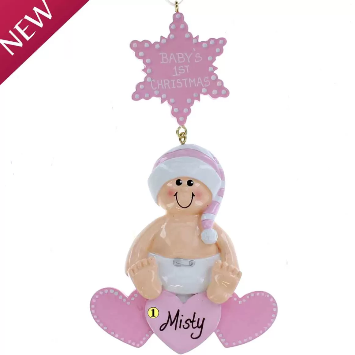 Christmas Place Baby Girl On Hearts Shop