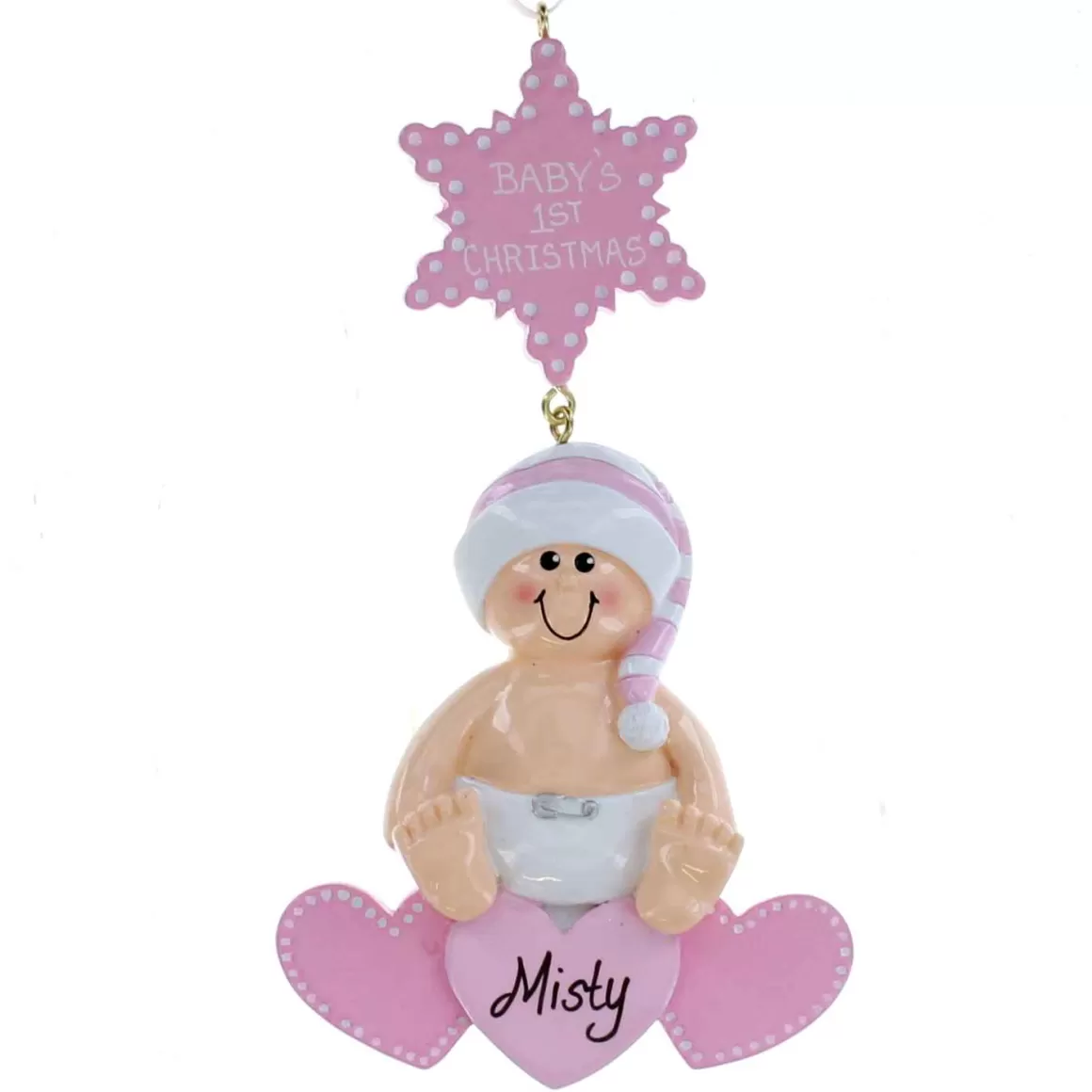 Christmas Place Baby Girl On Hearts Shop