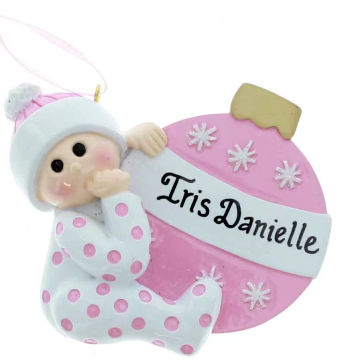 Christmas Place Baby Girl Ornament Cheap