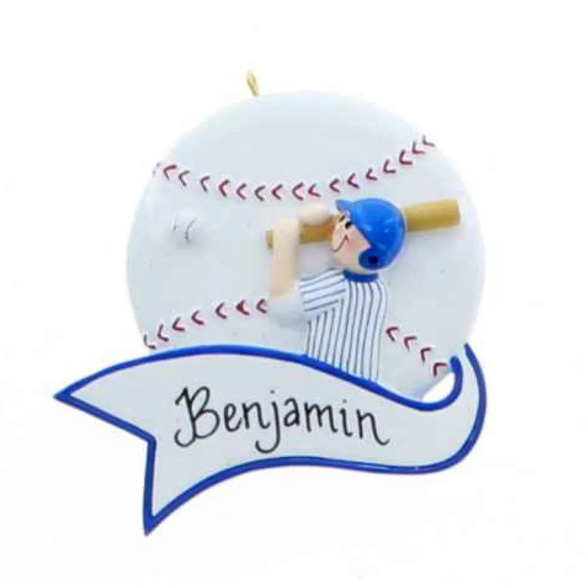 Christmas Place Baseball Hit Ornament Cheap