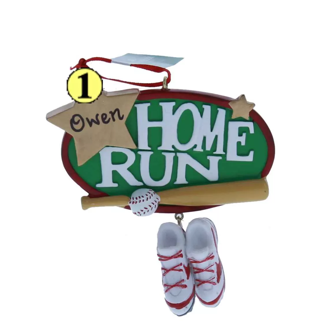 Christmas Place Baseball Home Run Ornament Outlet