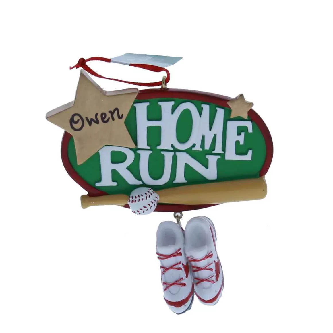 Christmas Place Baseball Home Run Ornament Outlet