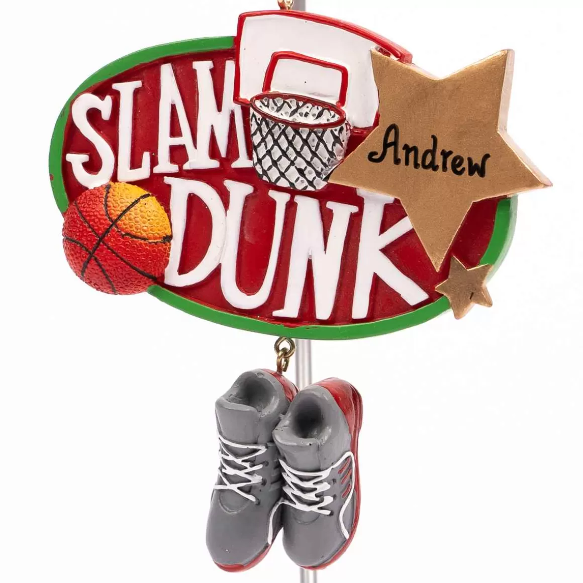 Christmas Place Basketball Slam Dunk Ornament Cheap