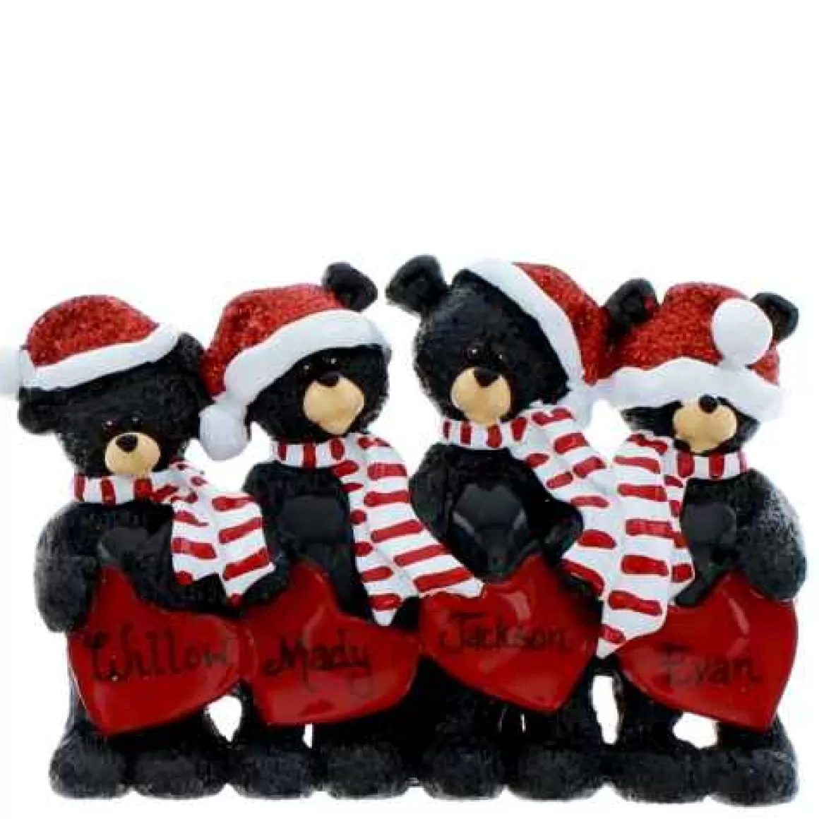 Christmas Place Bear Hearts Family Of 4 Best Sale