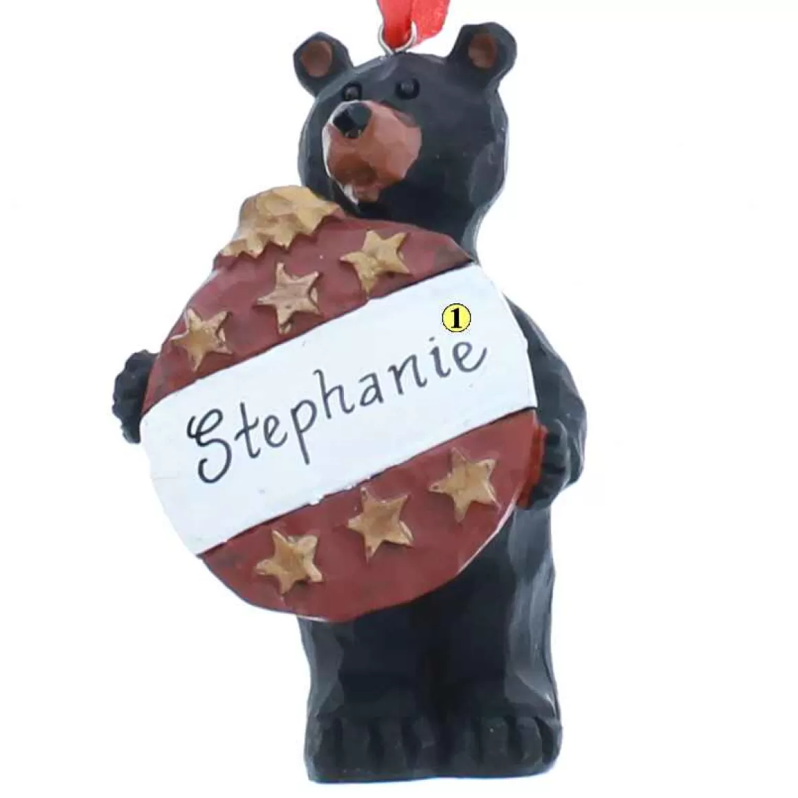 Christmas Place Bear Ornament Cheap