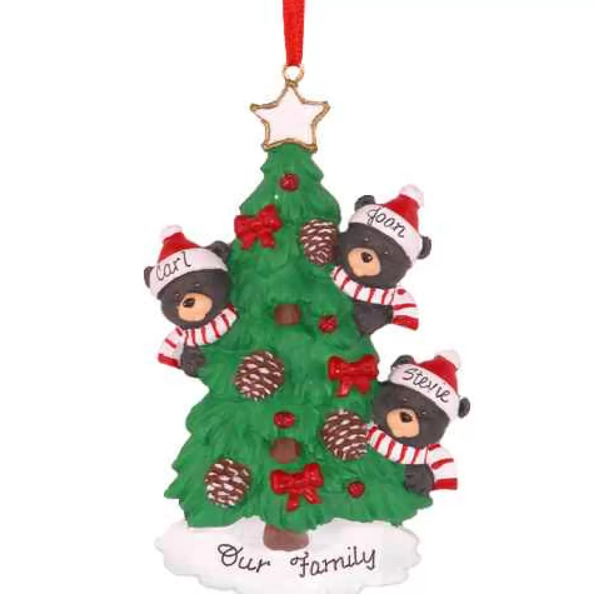 Christmas Place Bear Tree Family Of 3 Best Sale