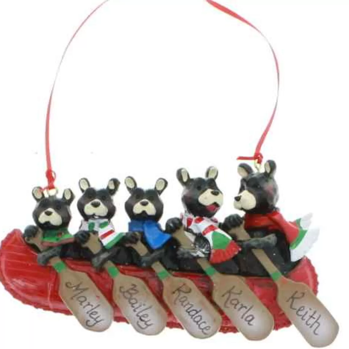 Christmas Place Bears In Canoe 5 Hot