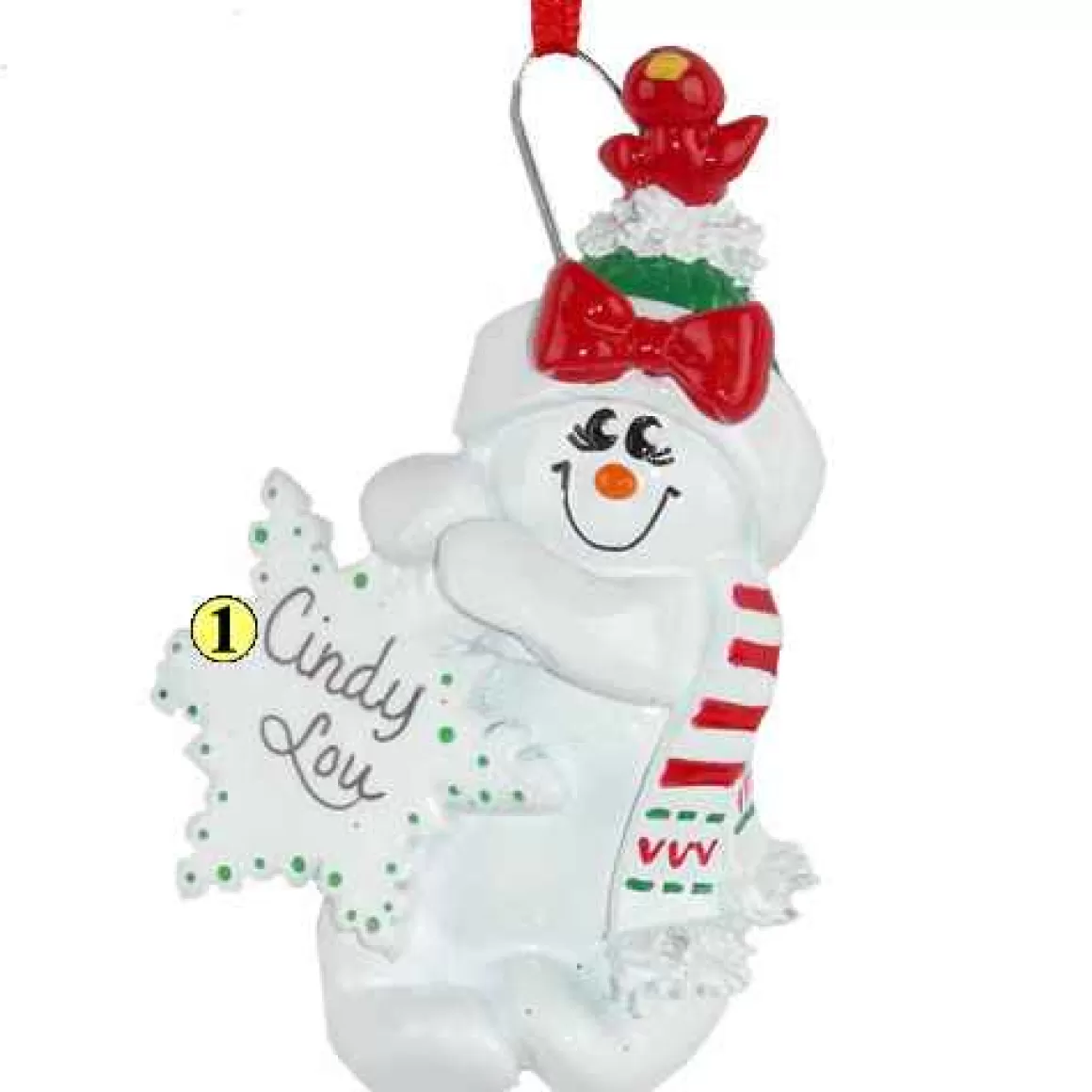 Christmas Place Bird Nest Snowman Discount