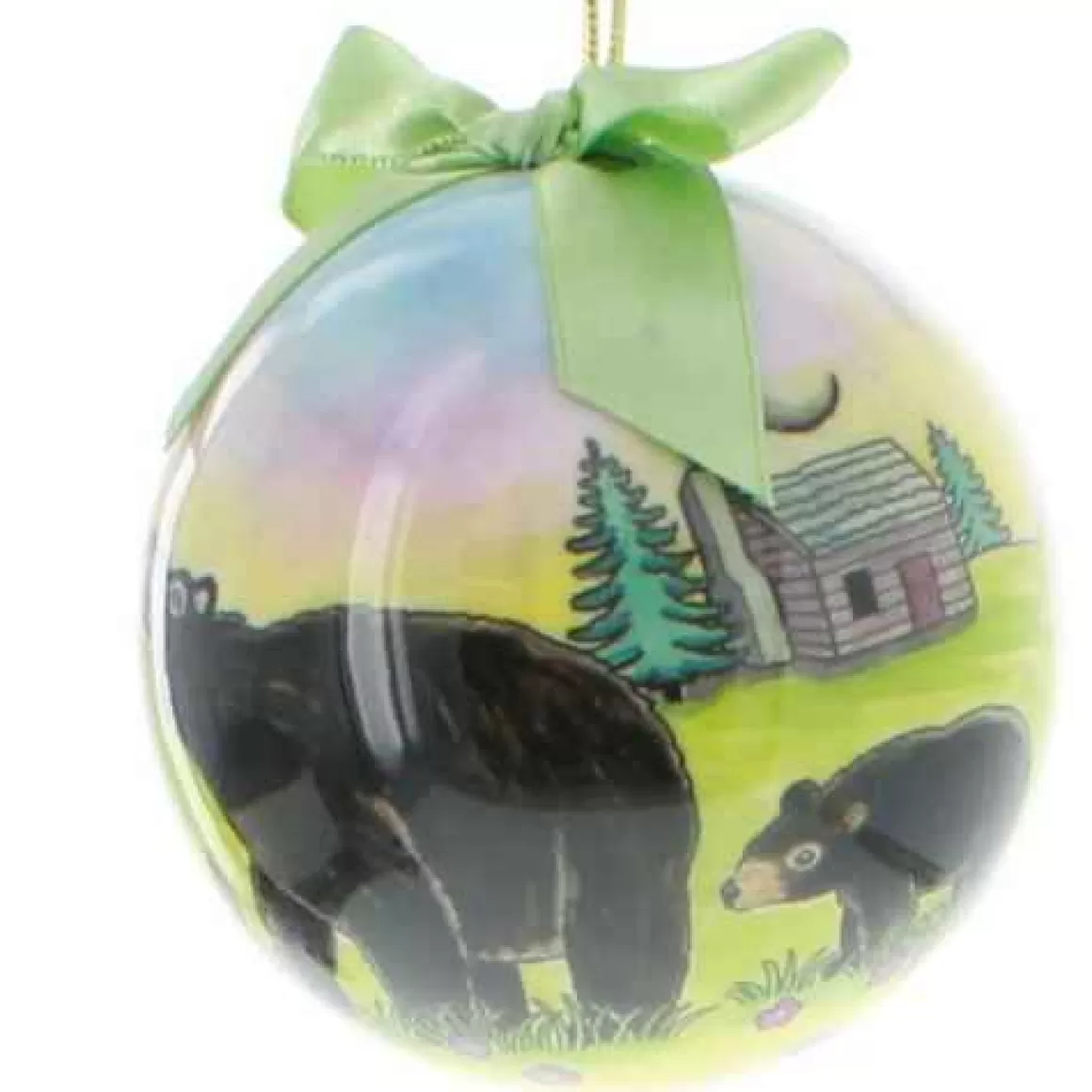 Christmas Place Black Bear Ball Ornament Sale