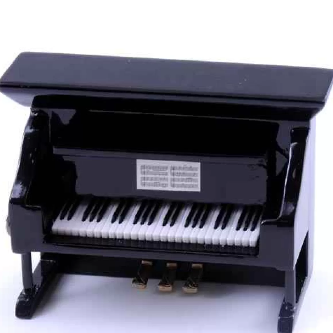 Christmas Place Black Upright Piano Magnet Sale