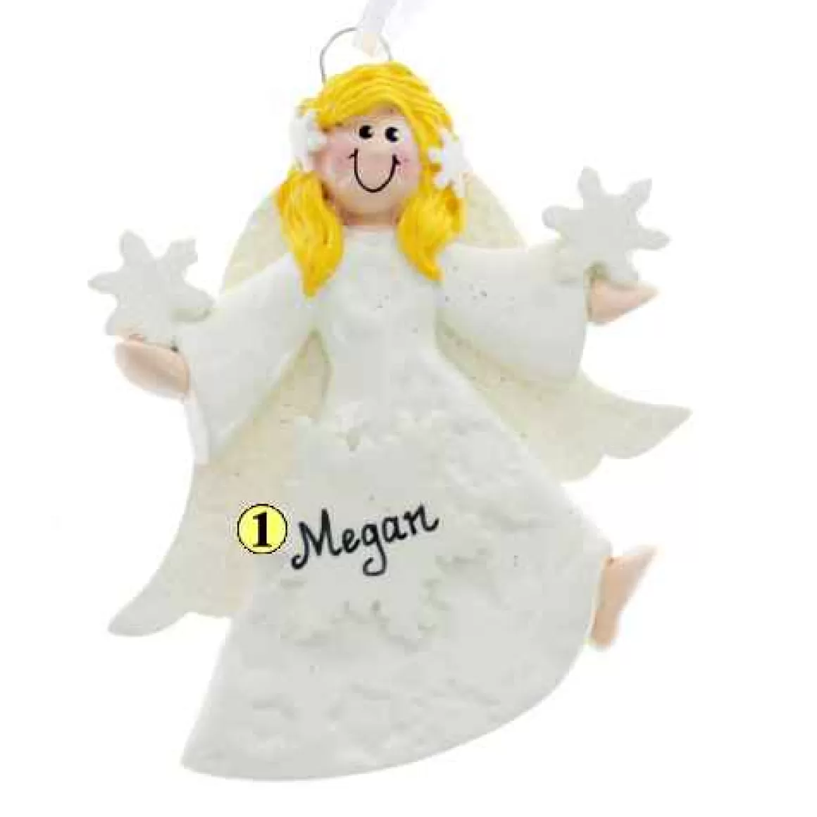 Christmas Place Blonde Hair Snowflake Angel Best Sale