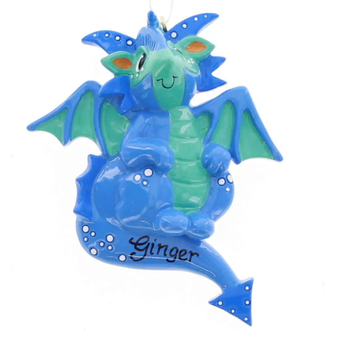 Christmas Place Blue Dragon Ornament Best Sale