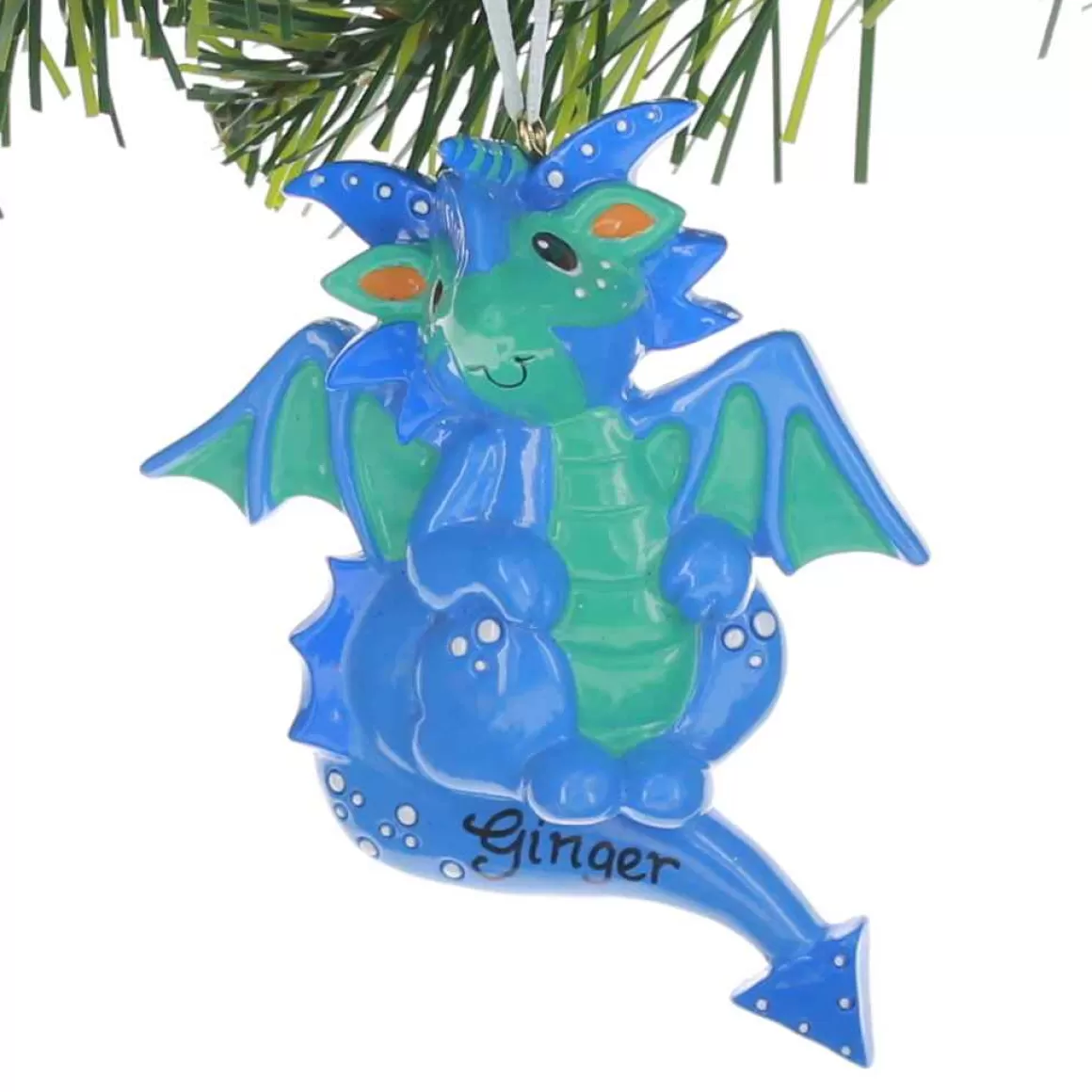 Christmas Place Blue Dragon Ornament Best Sale