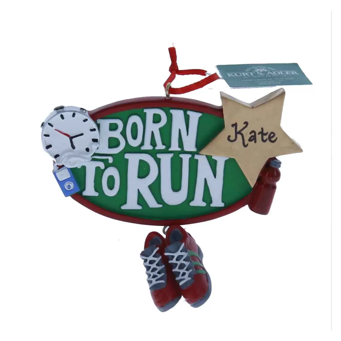 Christmas Place Born To Run Ornament Fashion