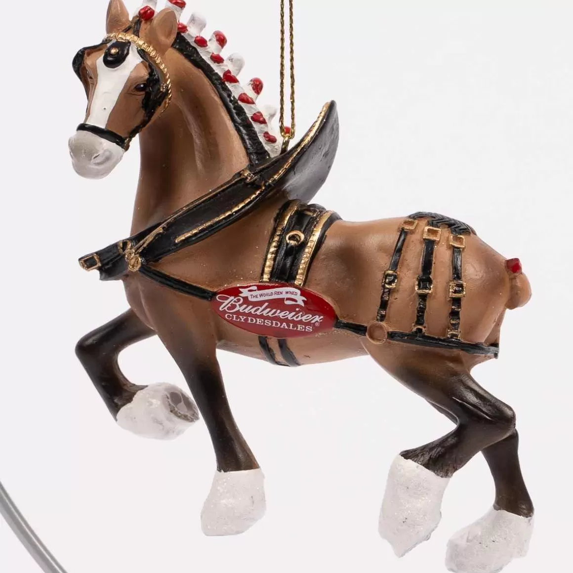 Christmas Place Budweiser Clydesdale Horse Flash Sale