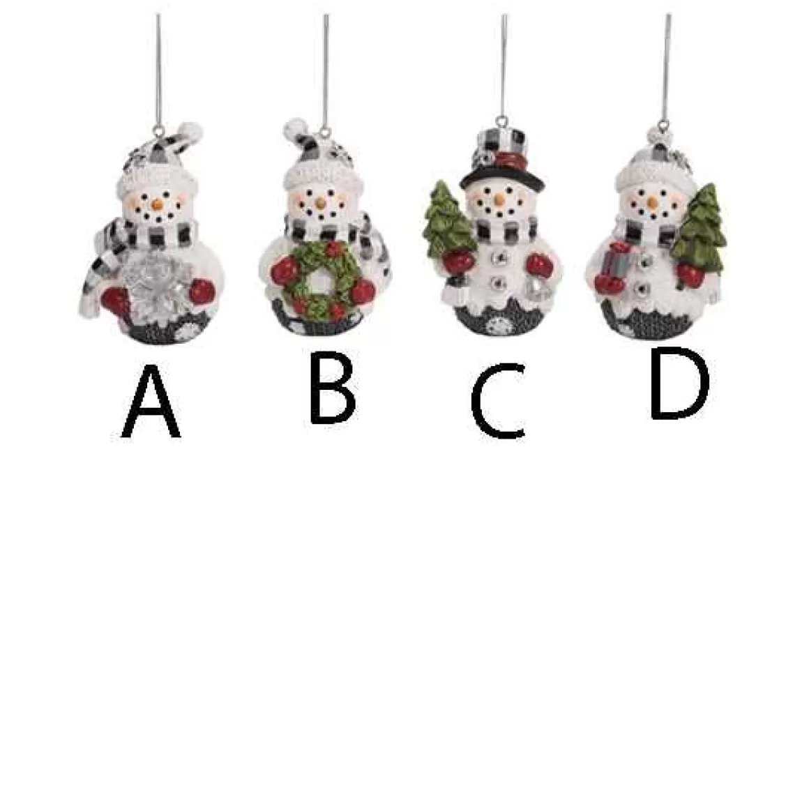 Christmas Place Buffalo Check Snowman Best Sale