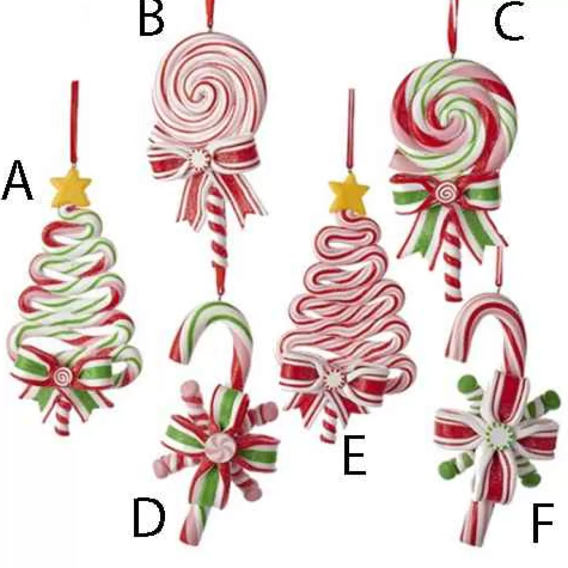 Christmas Place Candy Ribbon Swirl Ornament Shop