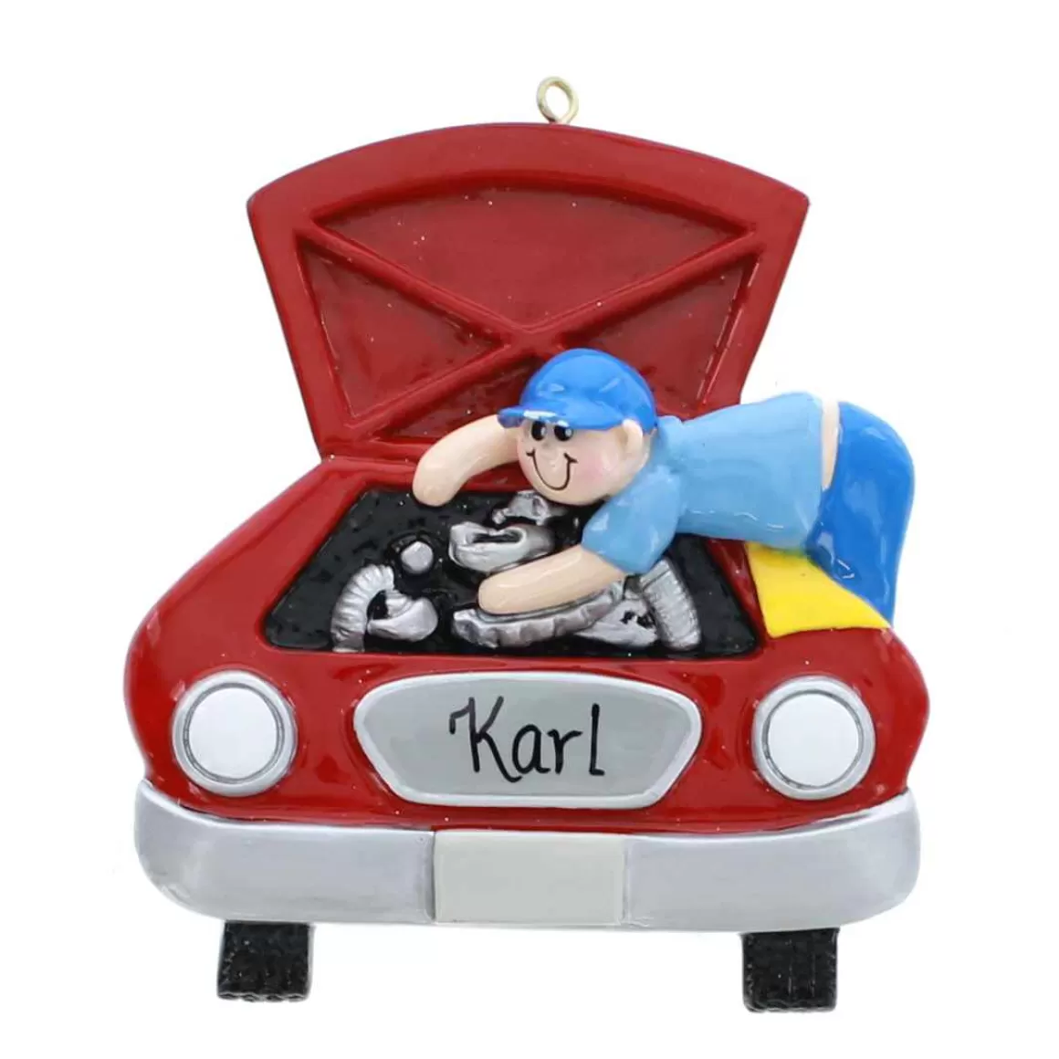 Christmas Place Car Mechanic Ornament Cheap