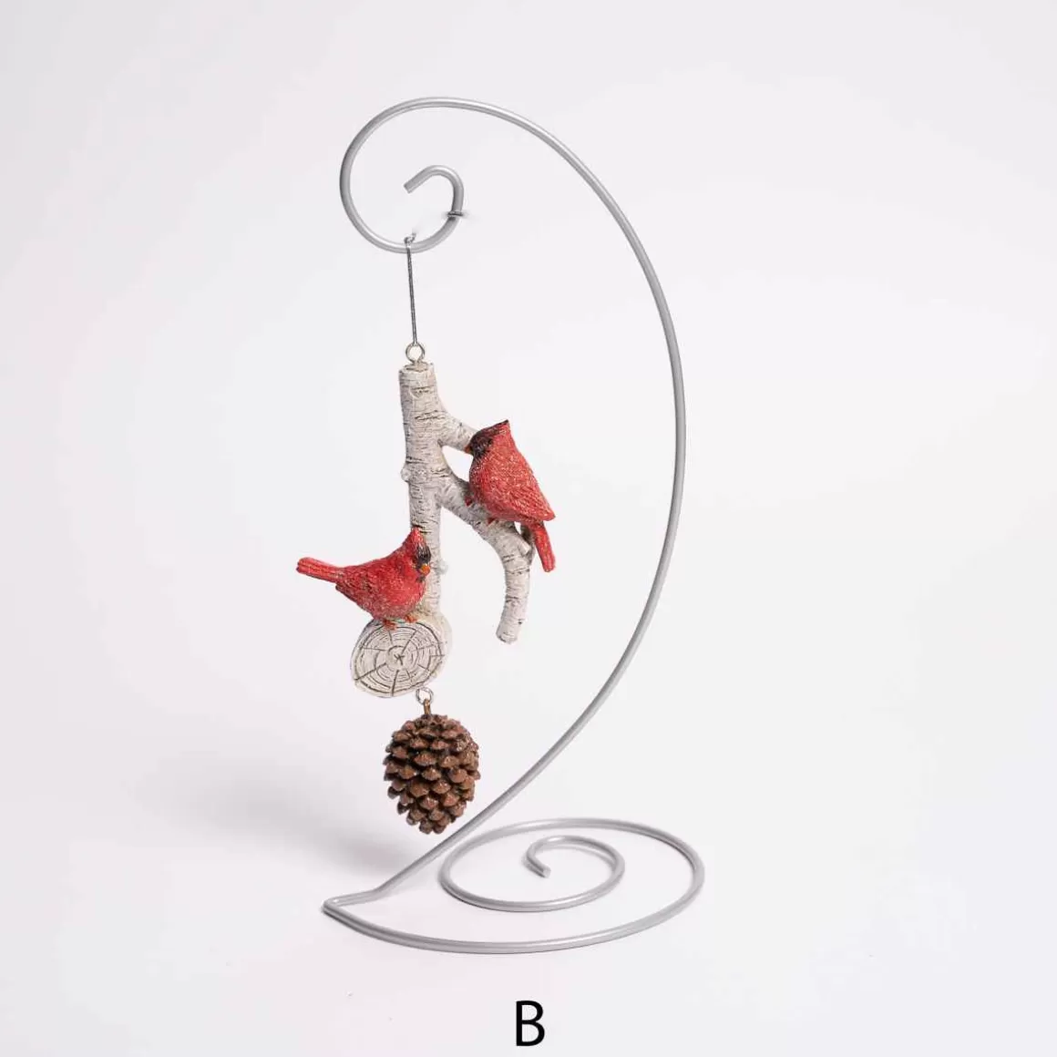 Christmas Place Cardinal Music Note Ornament Hot