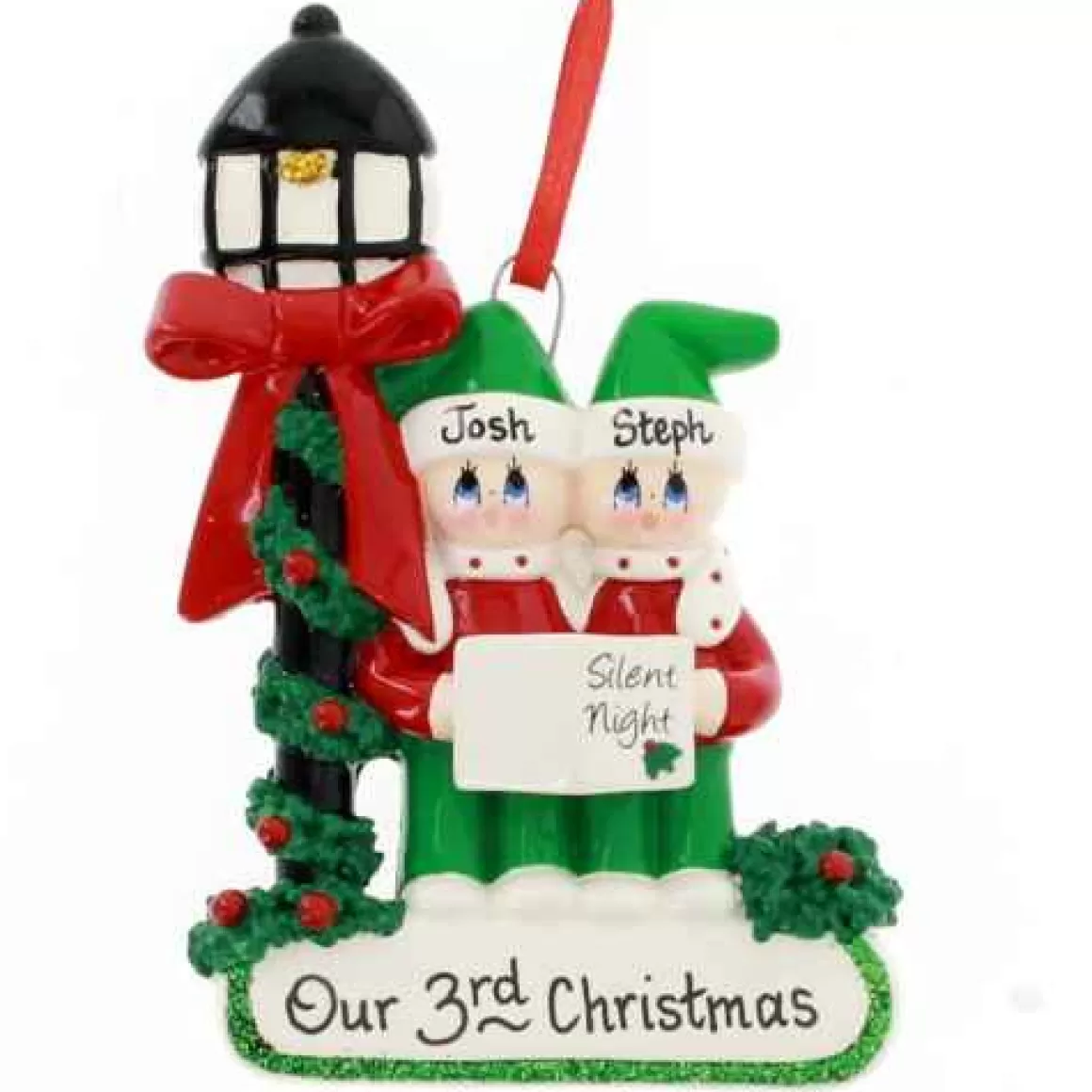 Christmas Place Caroler Family Of 2 New