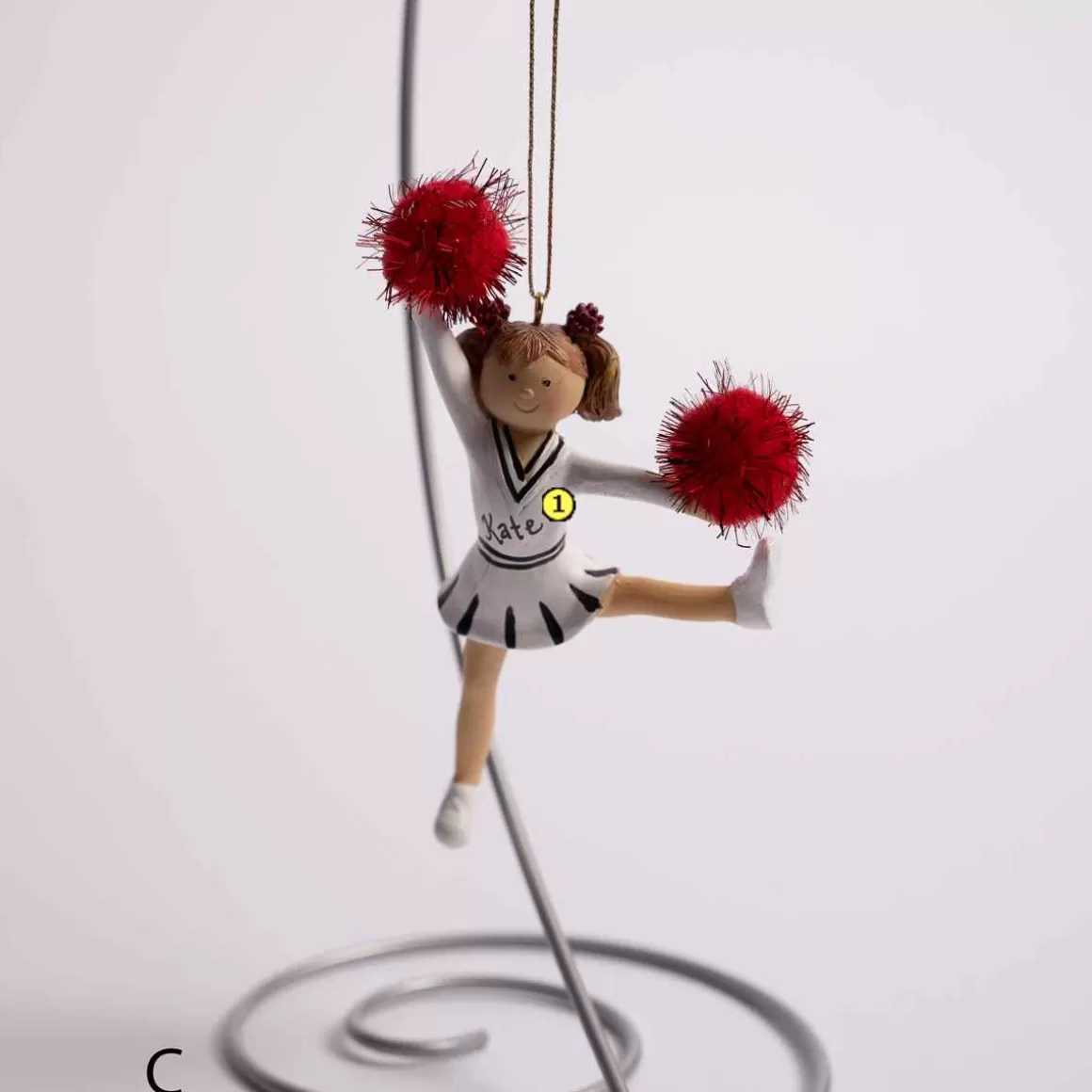 Christmas Place Cheerleader Ornament Fashion