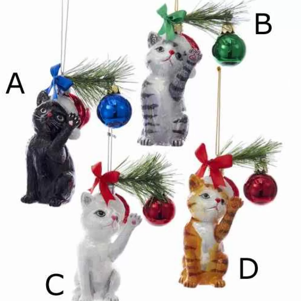 Christmas Place Christmas Cat Ornament Best Sale