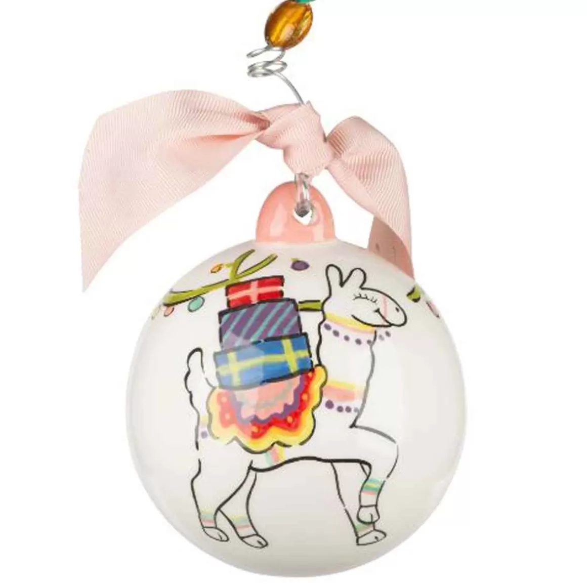 Christmas Place Christmas Lights Llama Ornament Best Sale