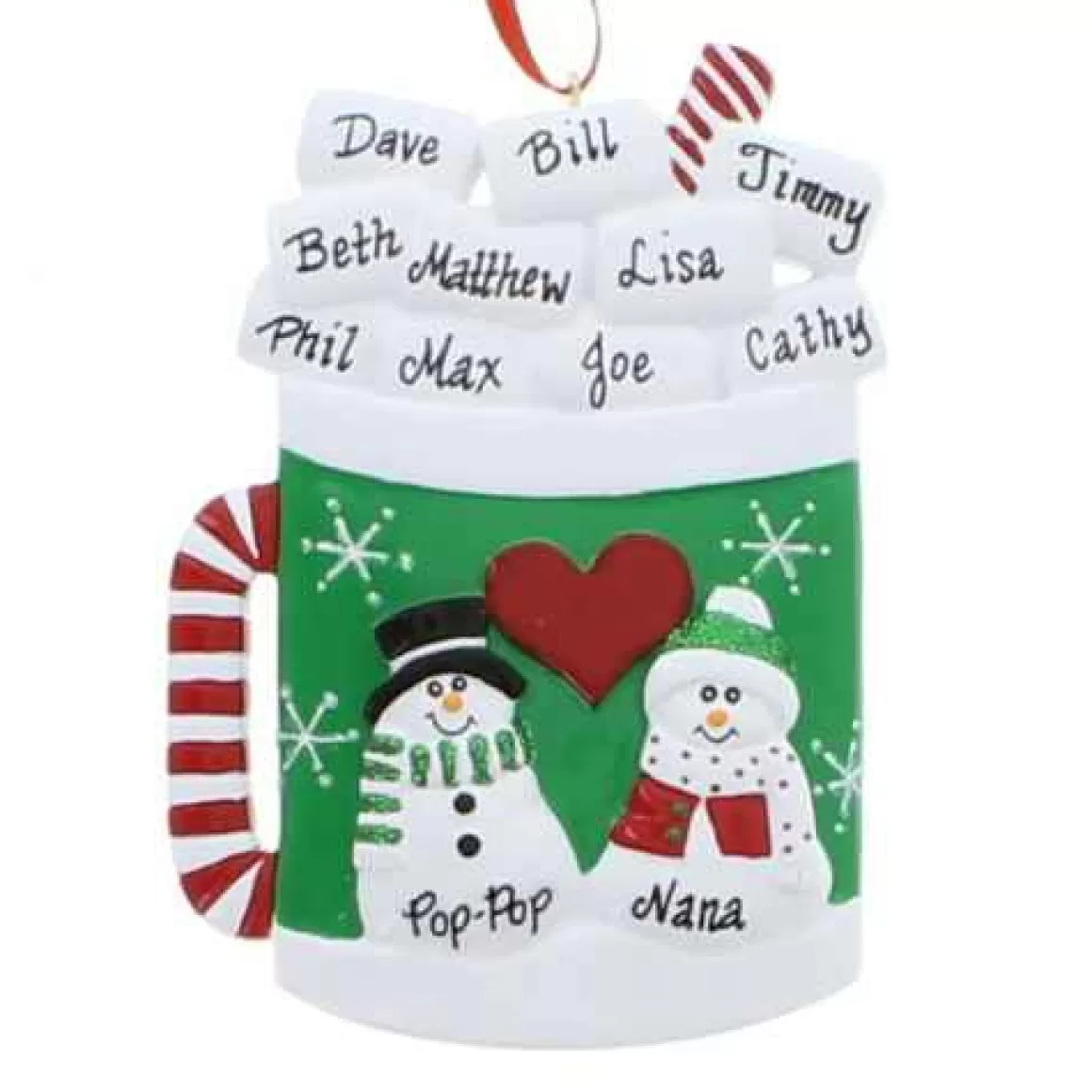 Christmas Place Christmas Mug Ornament Outlet