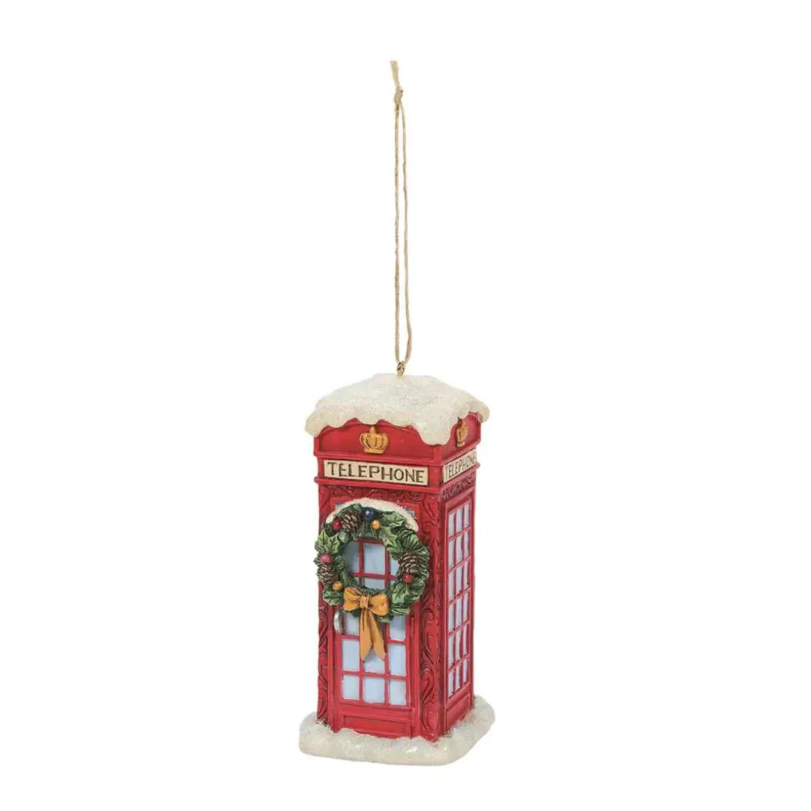 Christmas Place Christmas Phone Box Ornament Best