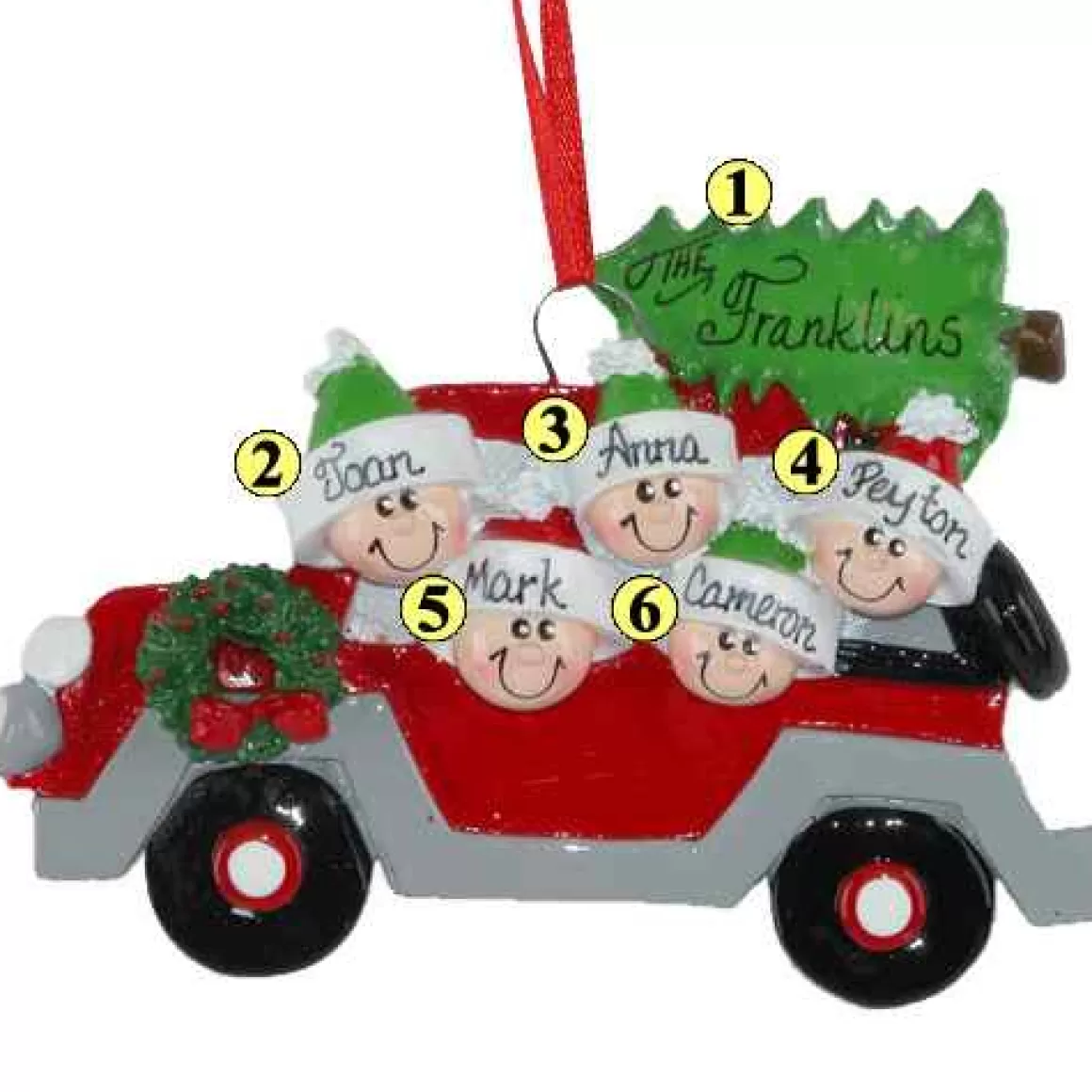 Christmas Place Christmas Tree Caravan Of 5 Outlet